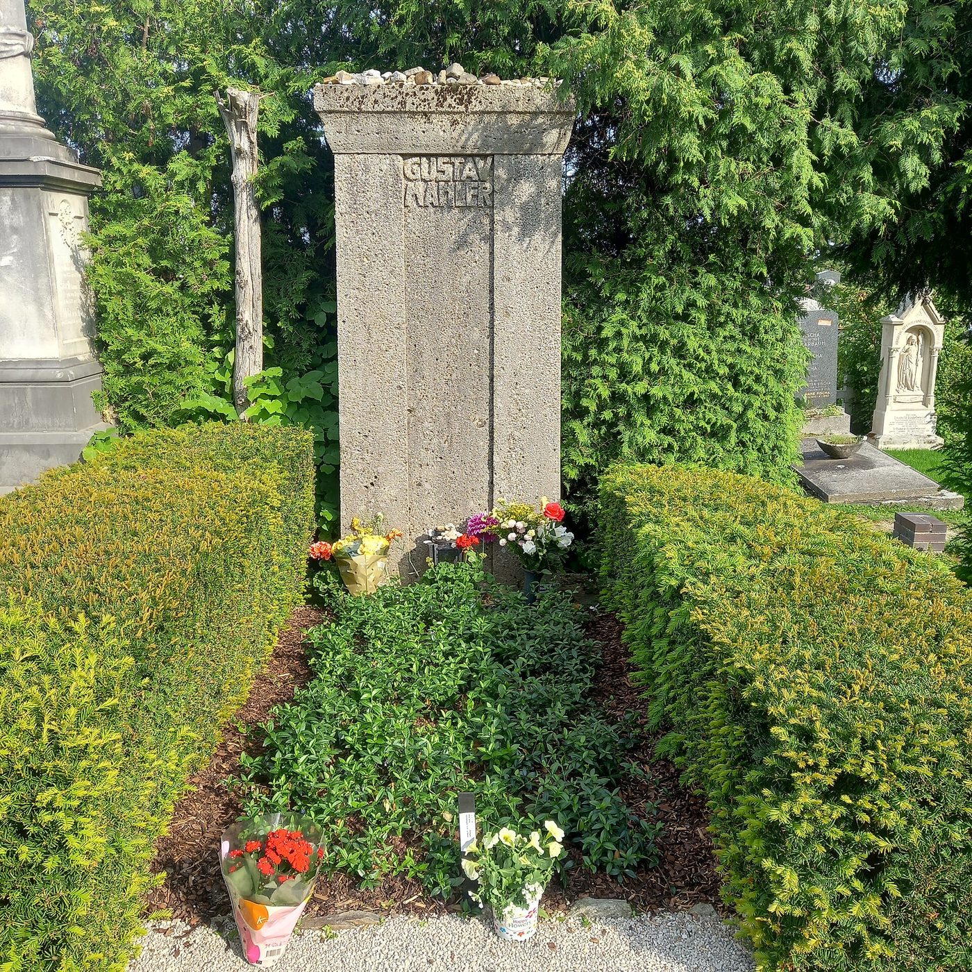 Tumba de Gustav Mahler