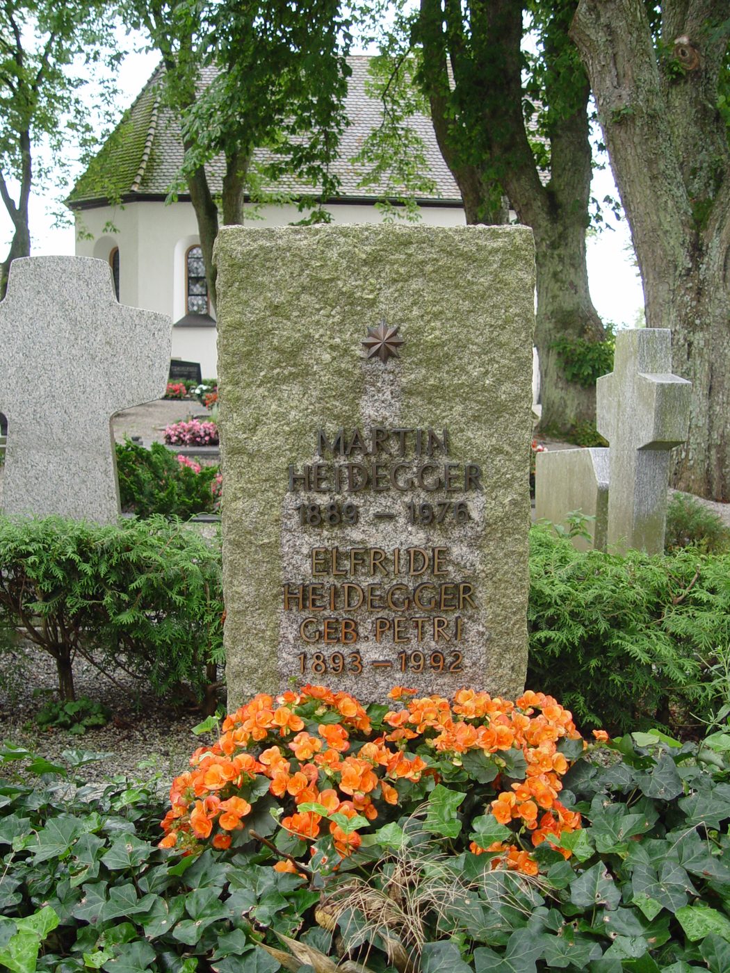 Могила: Martin Heidegger