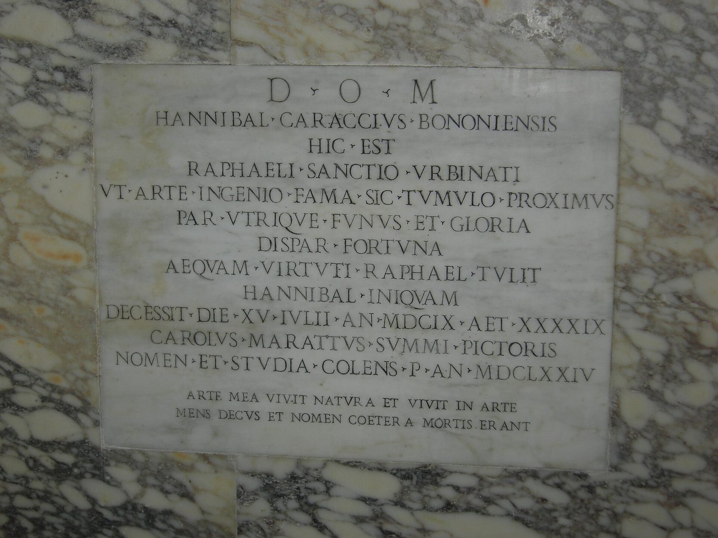 Grave of Annibale Carracci