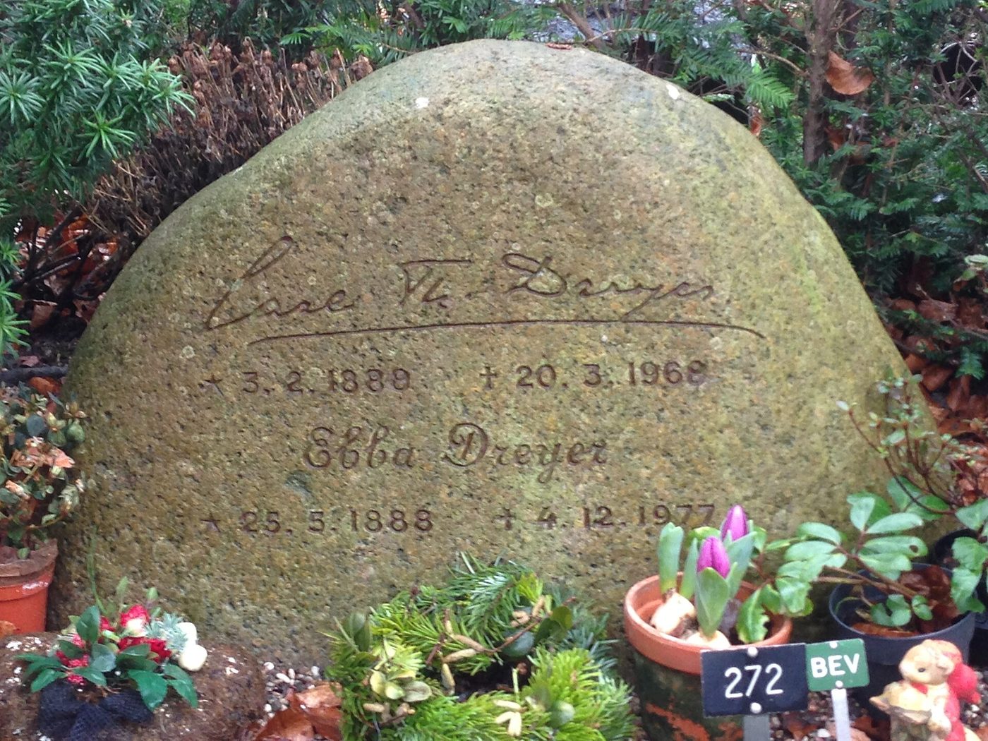 Grave of Carl Theodor Dreyer