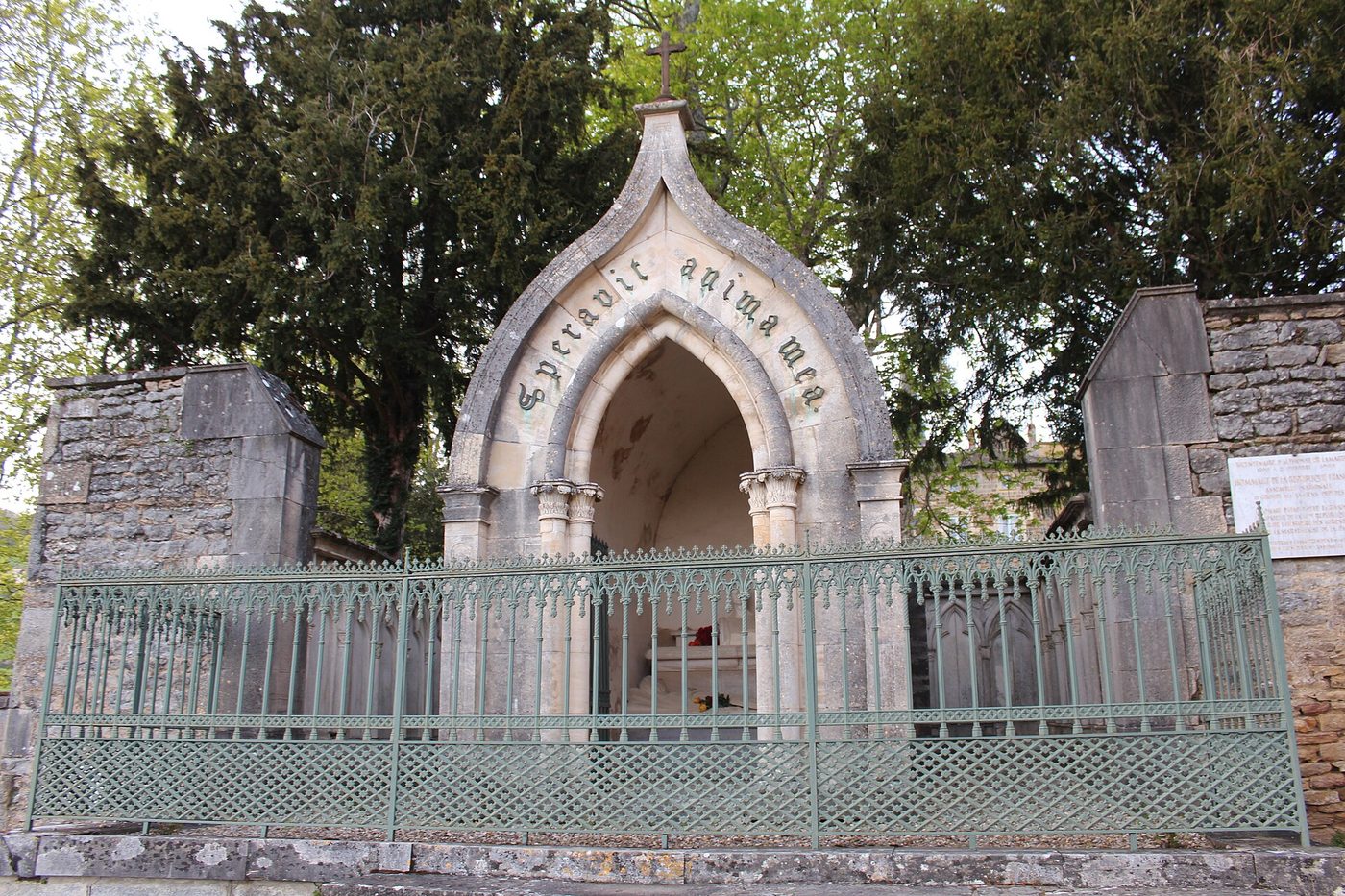 Tumba de Alphonse de Lamartine