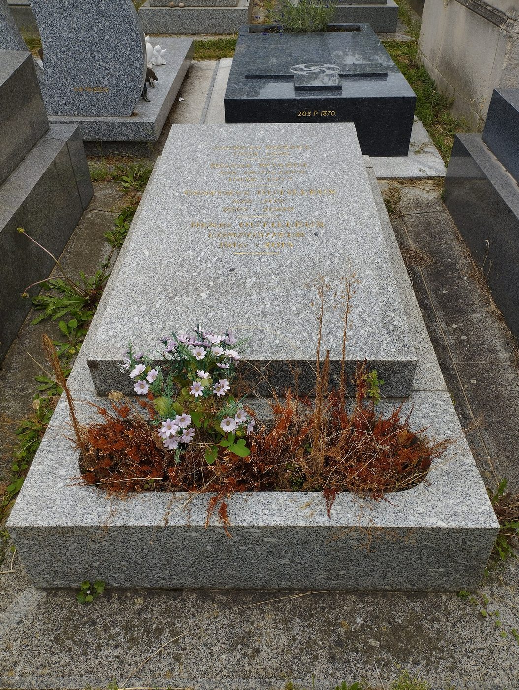 Grave of Henri Dutilleux