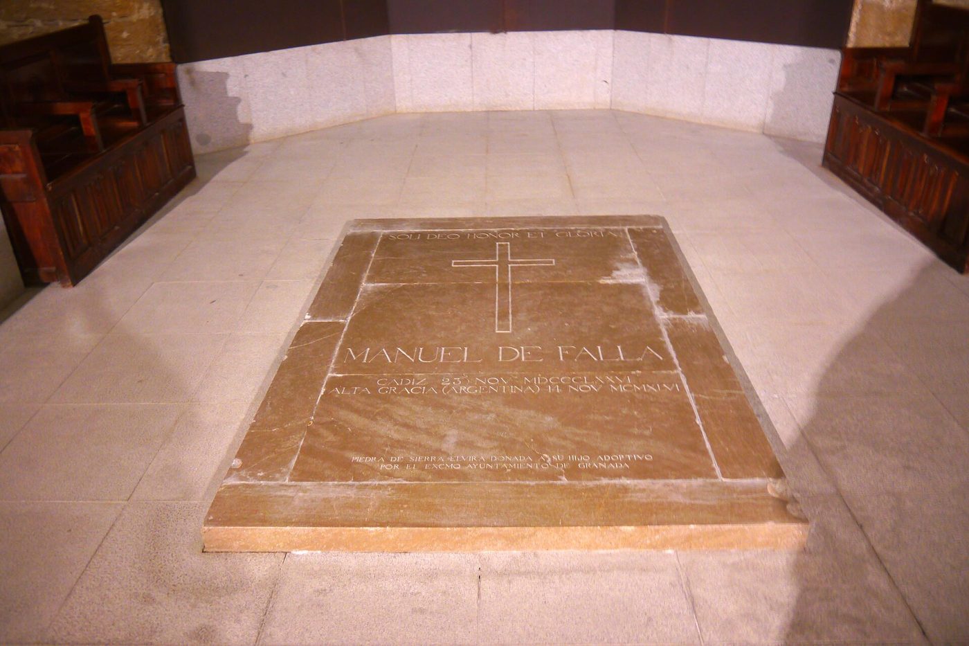Tumba de Manuel de Falla