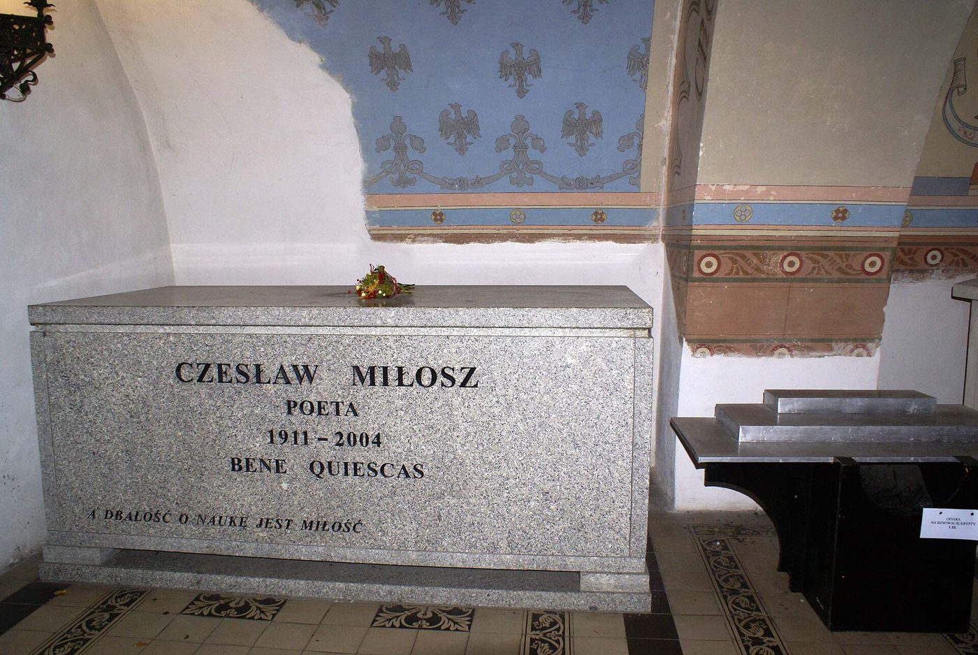 Tumba de Czesław Miłosz