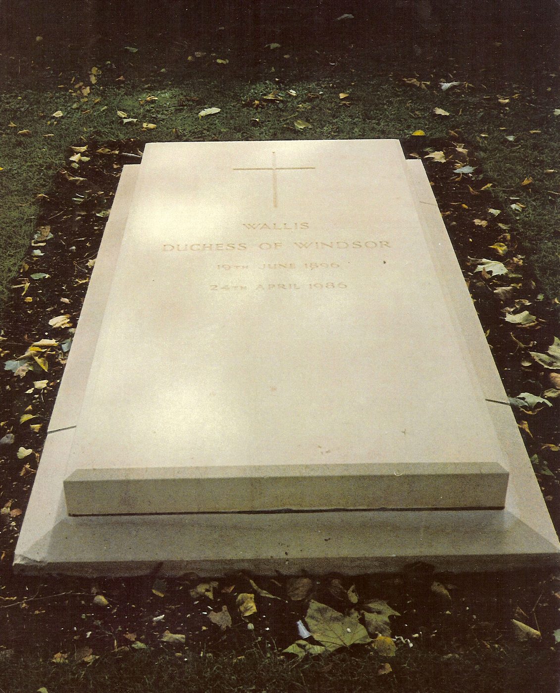 Grave of Wallis Simpson