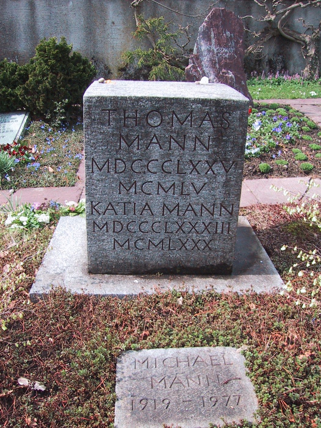 Могила: Thomas Mann