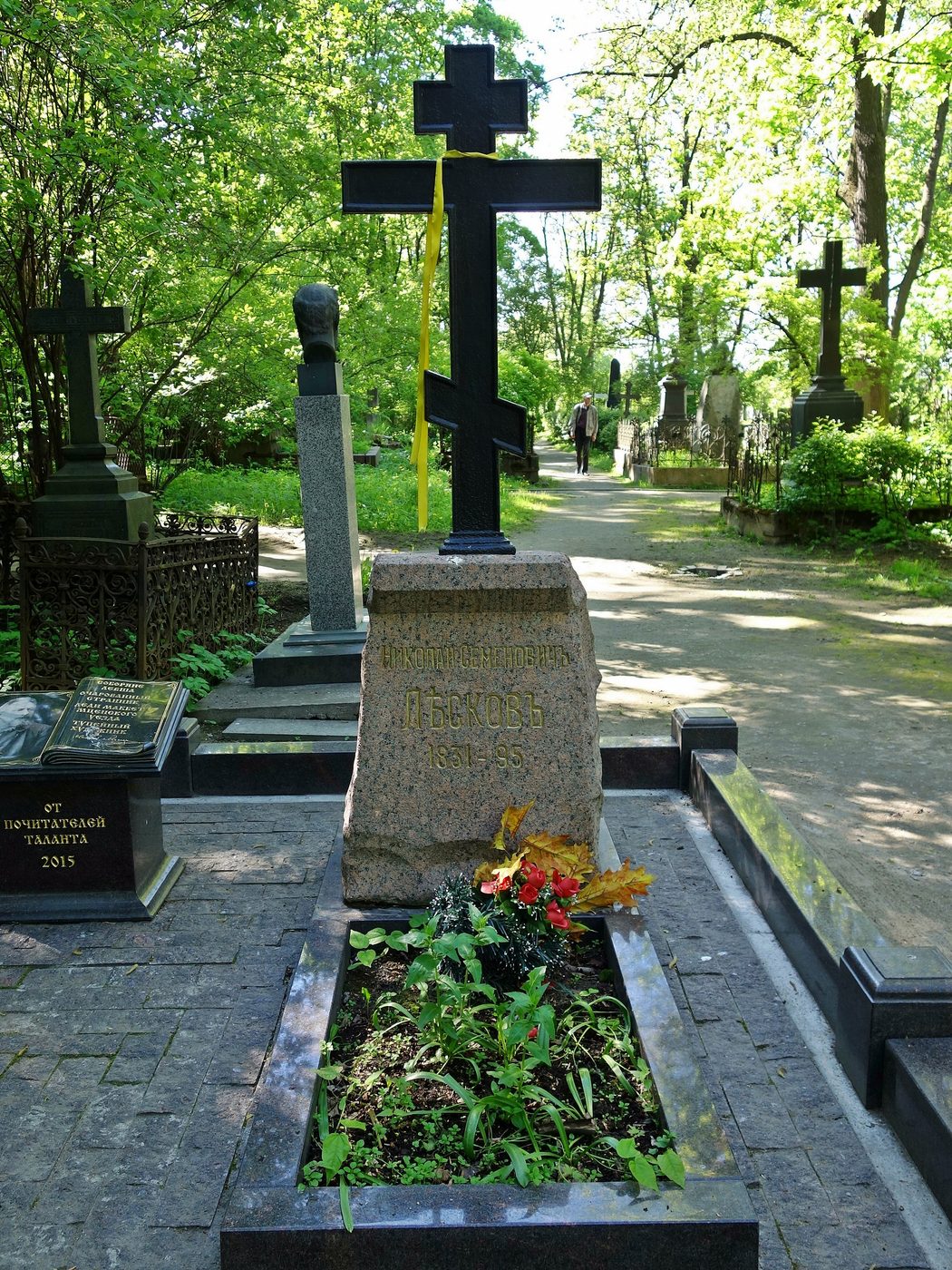 Могила: Nikolai Leskov