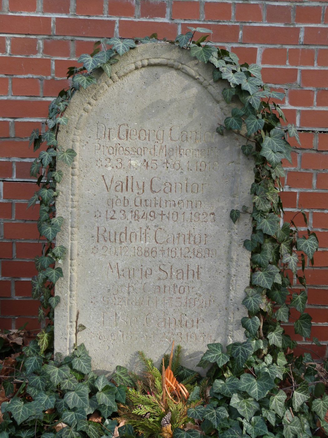 Tumba de Georg Cantor