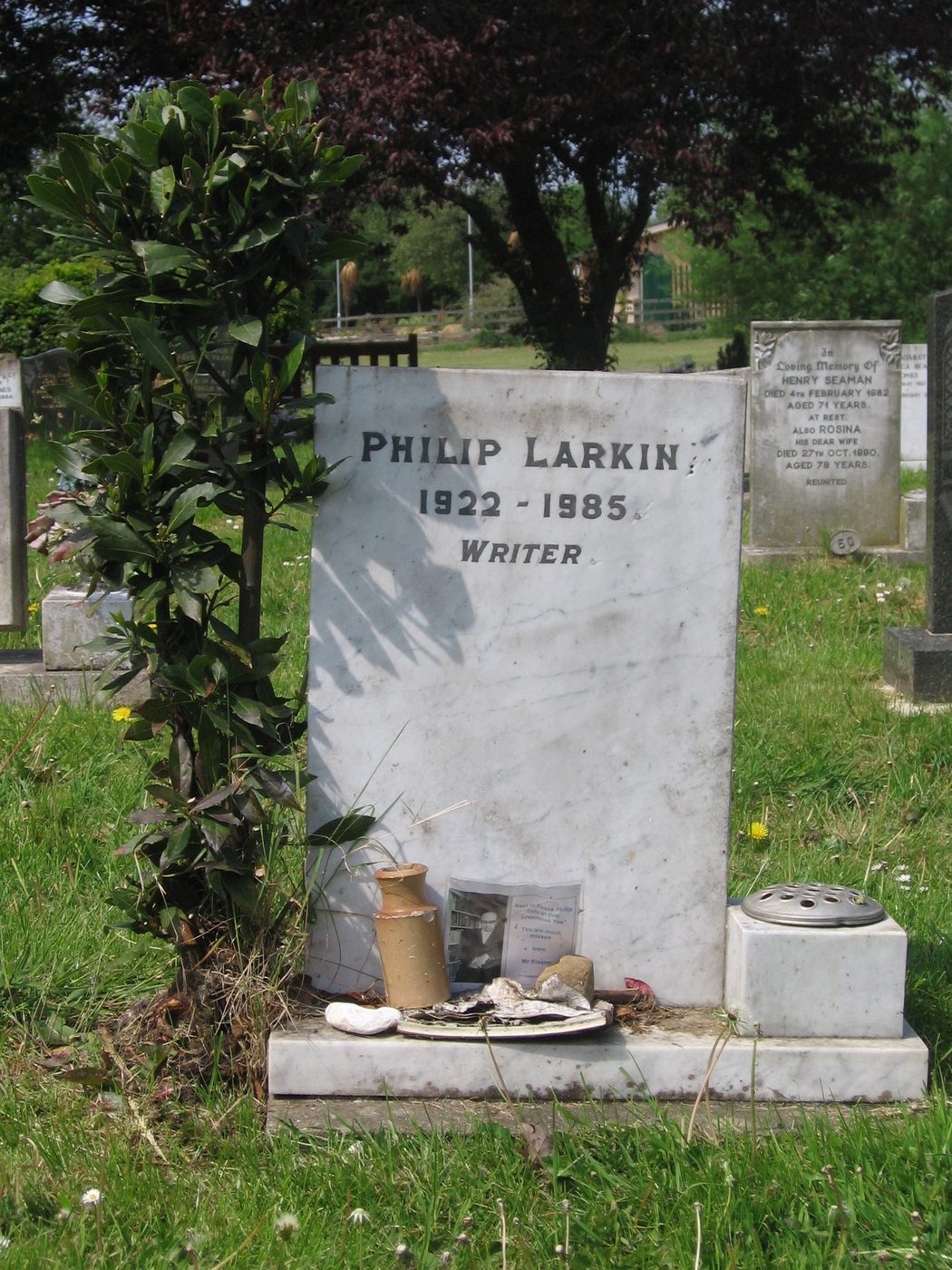 Tumba de Philip Larkin