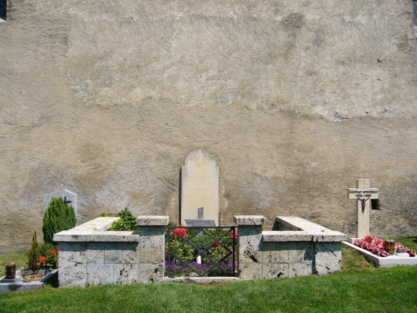 Tumba de Rainer Maria Rilke