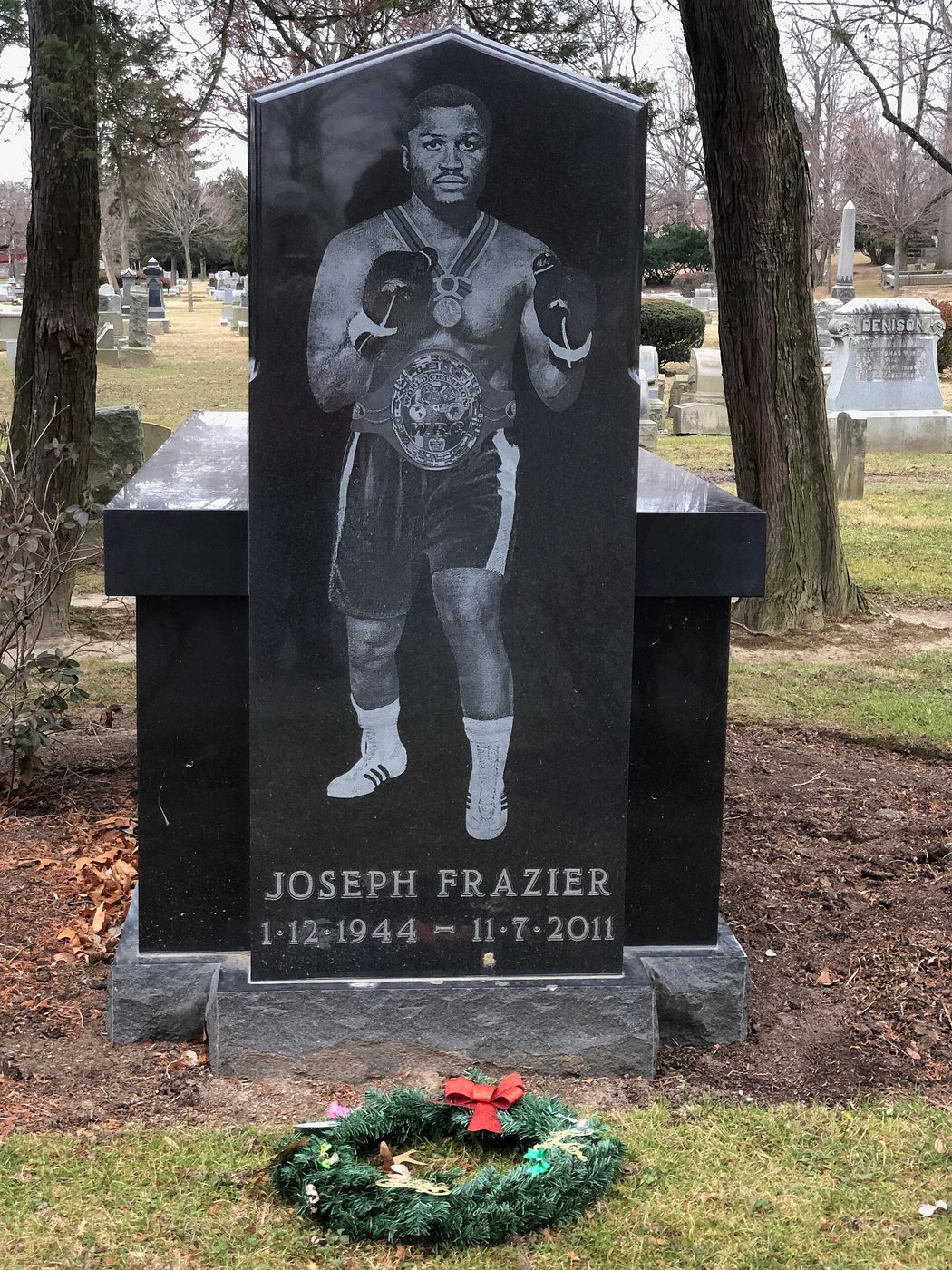 Grave of Joe Frazier
