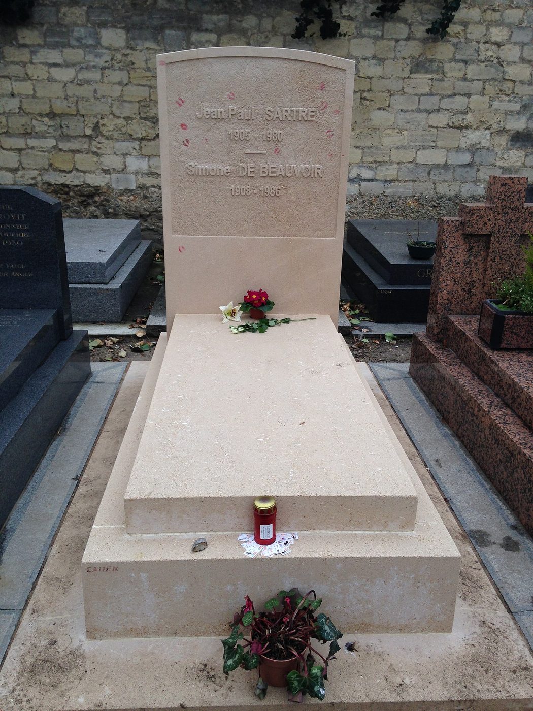 Tumba de Simone de Beauvoir