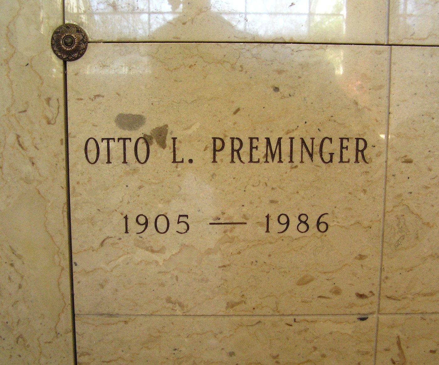 Grave of Otto Preminger
