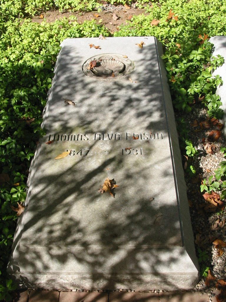 Tumba de Thomas Edison