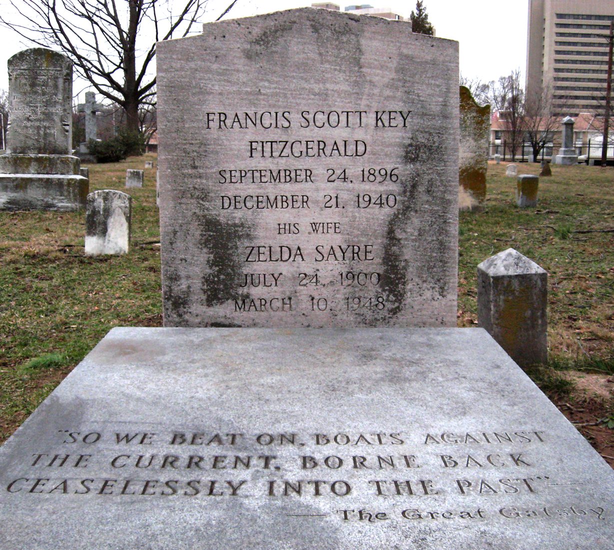 Tumba de F. Scott Fitzgerald