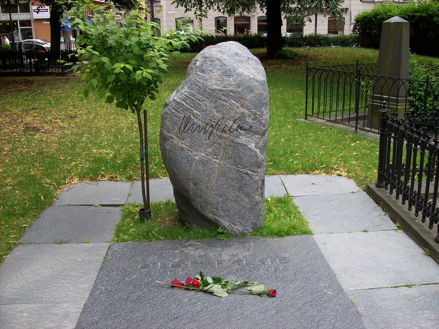 Grave of Olof Palme