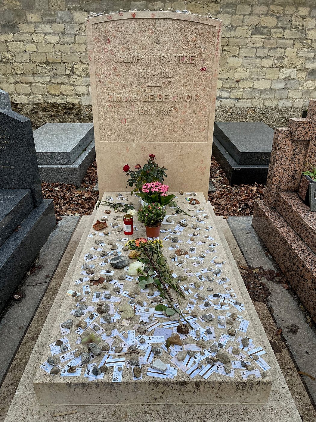 Tumba de Jean-Paul Sartre