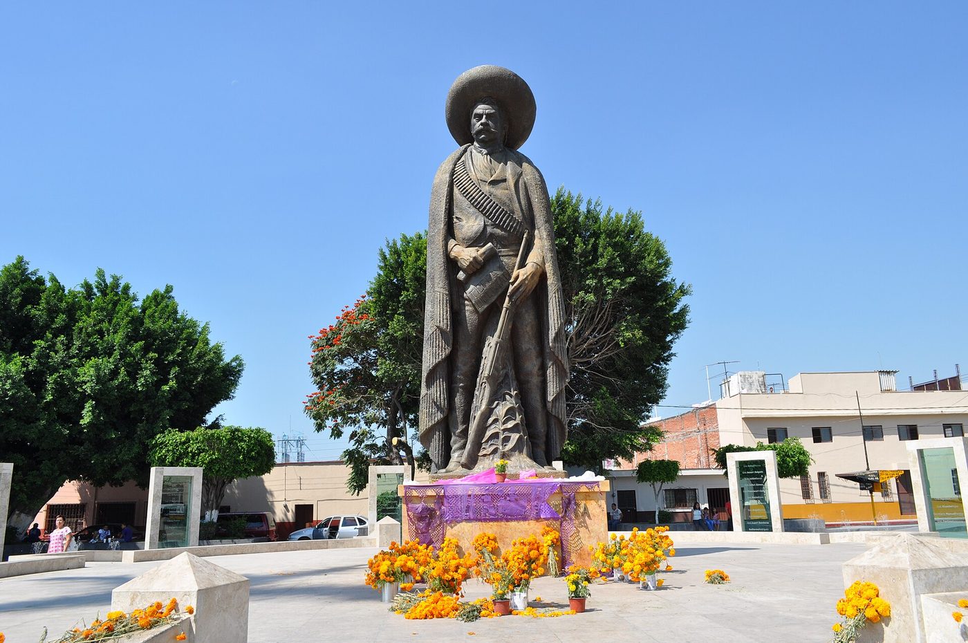 Grave of Emiliano Zapata