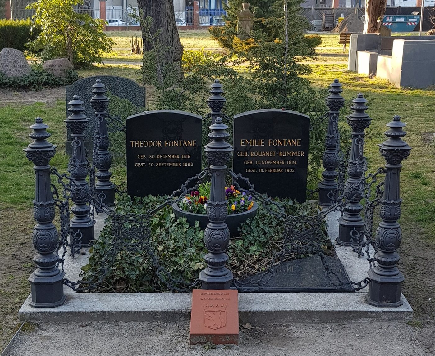 Tumba de Theodor Fontane