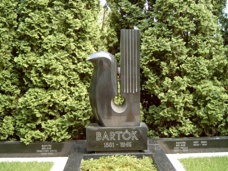 Могила: Béla Bartók