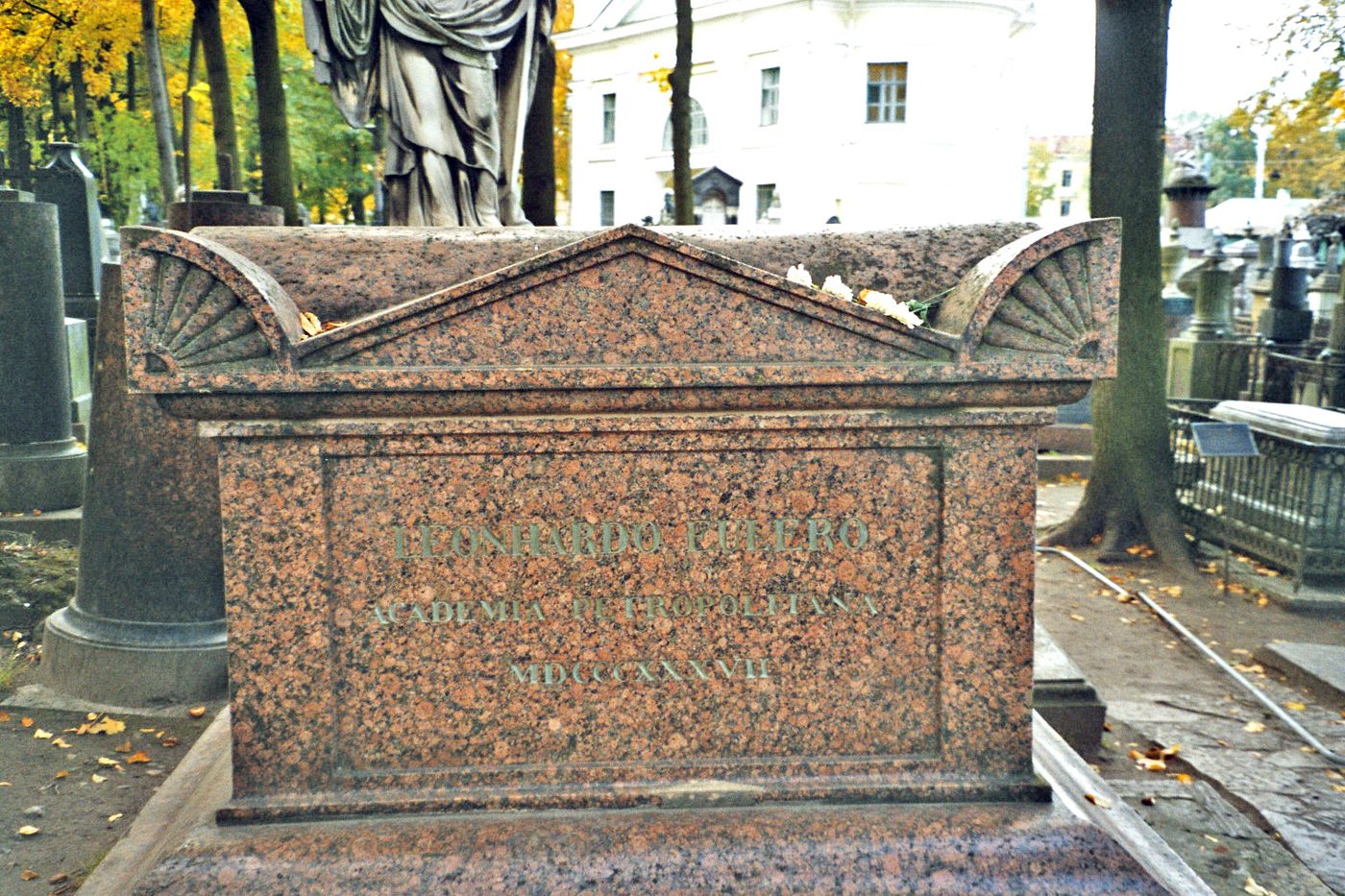 Могила: Leonhard Euler