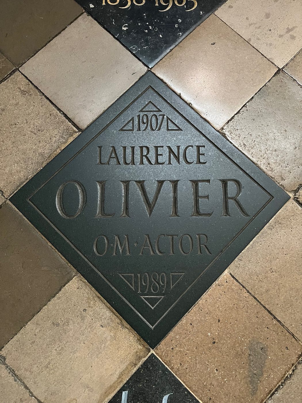 Tumba de Laurence Olivier