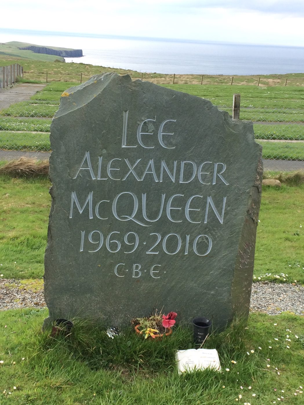 Grave of Alexander McQueen