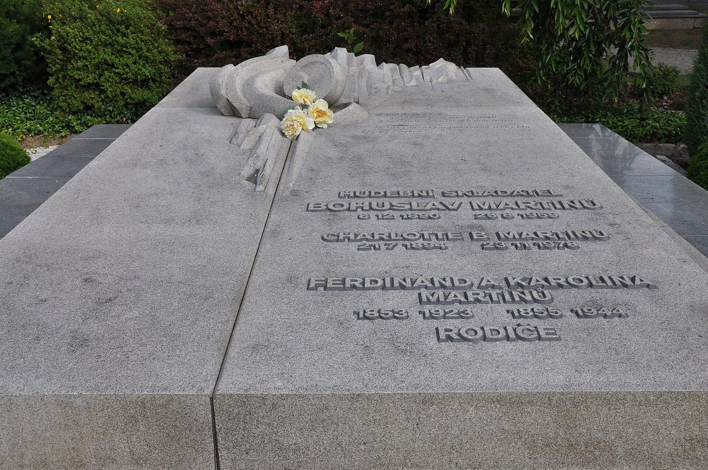 Tumba de Bohuslav Martinů