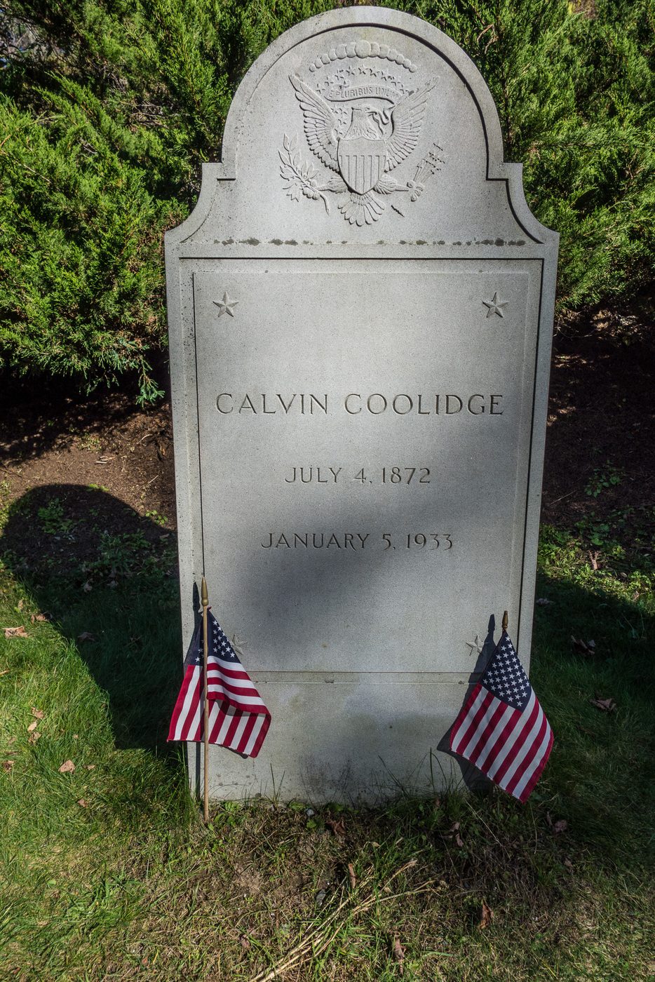 Grave of Calvin Coolidge