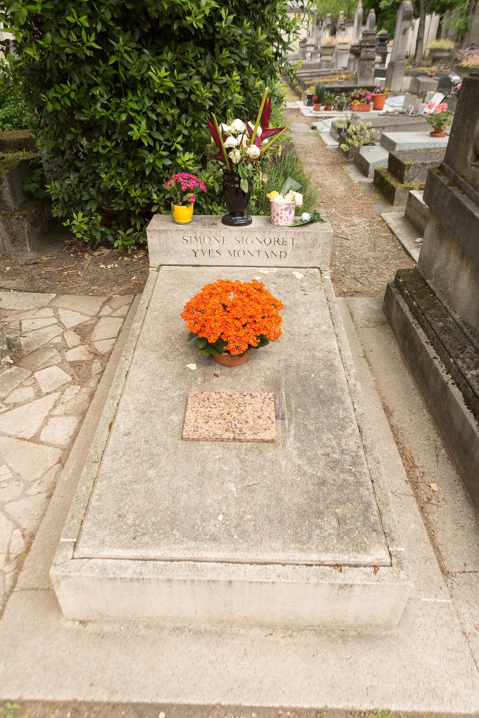Grave of Yves Montand