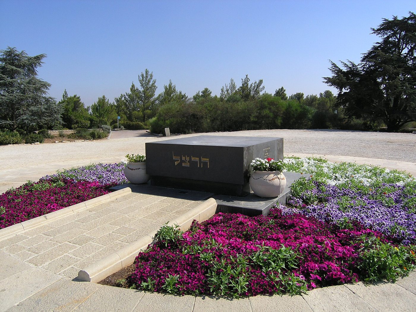 Могила: Theodor Herzl