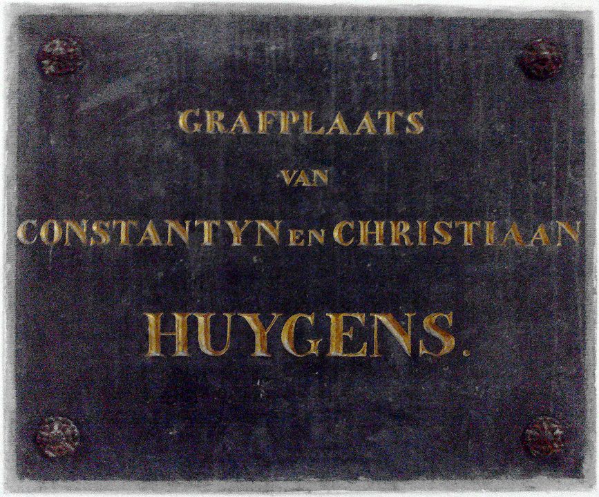 Tumba de Christiaan Huygens