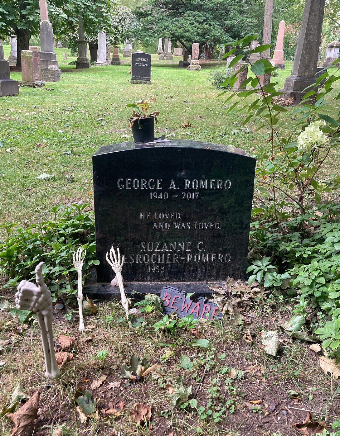 Grave of George A. Romero