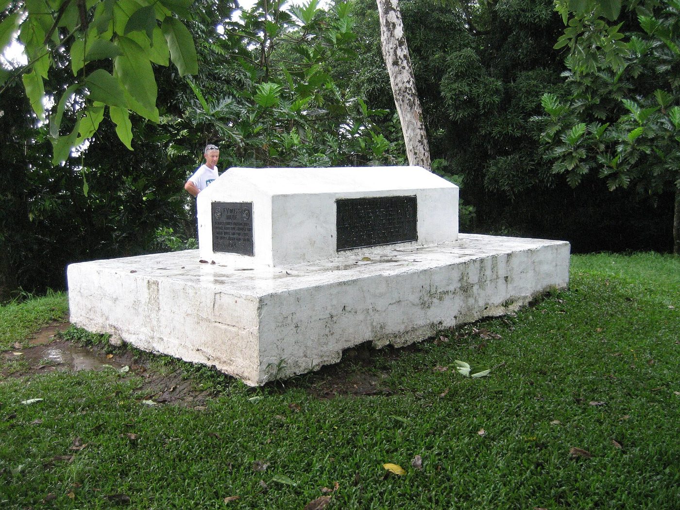 Tumba de Robert Louis Stevenson