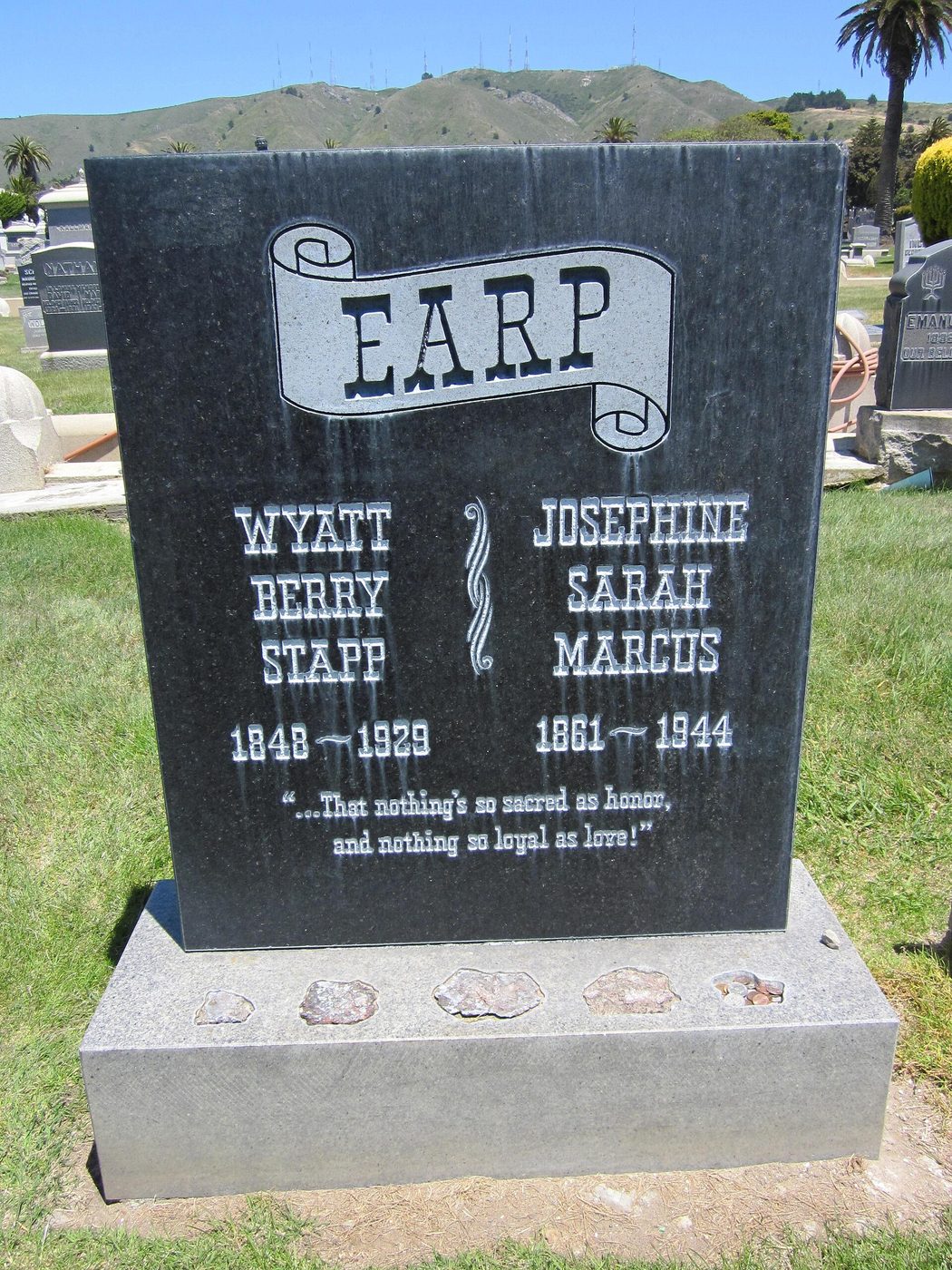 Tumba de Wyatt Earp