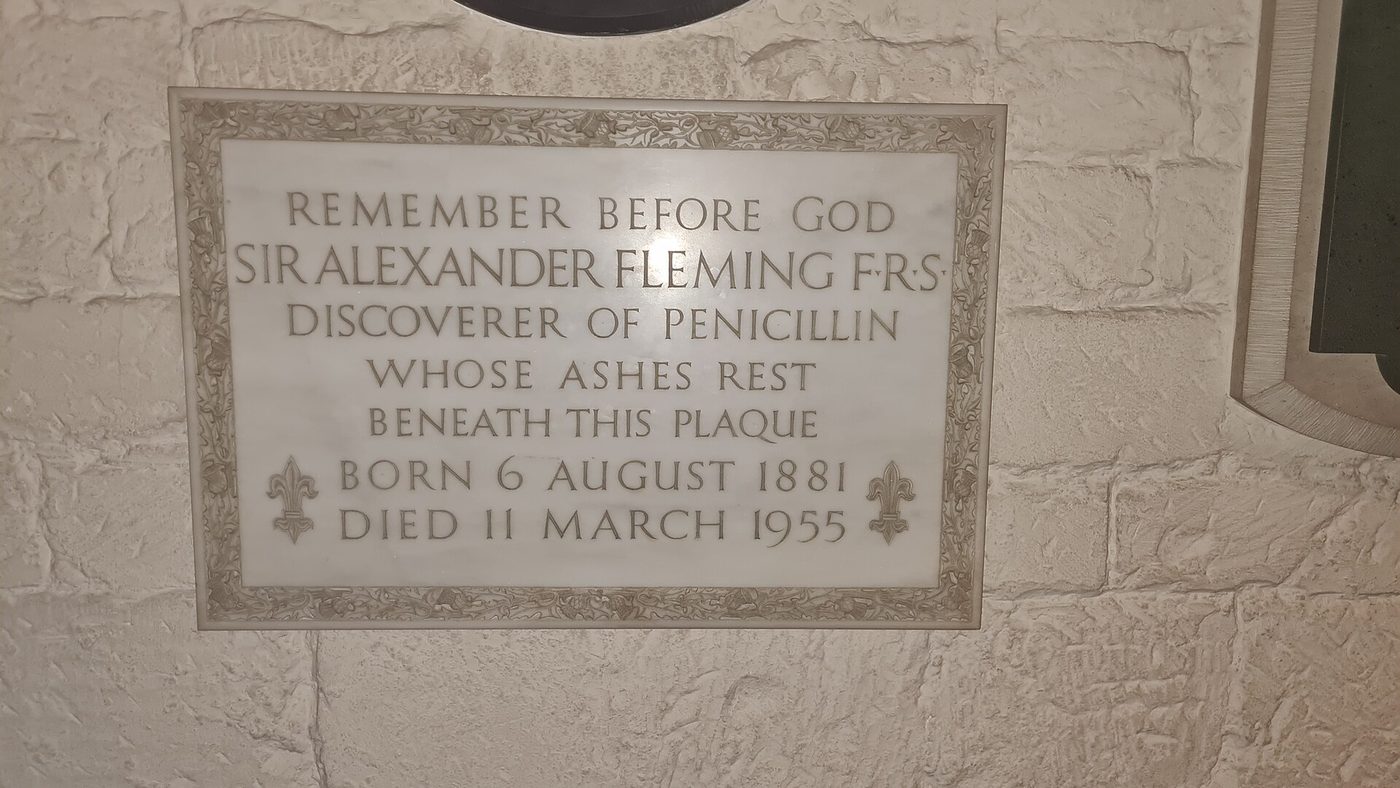 Tumba de Alexander Fleming