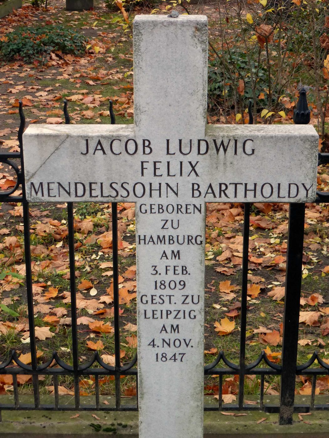 Tumba de Felix Mendelssohn