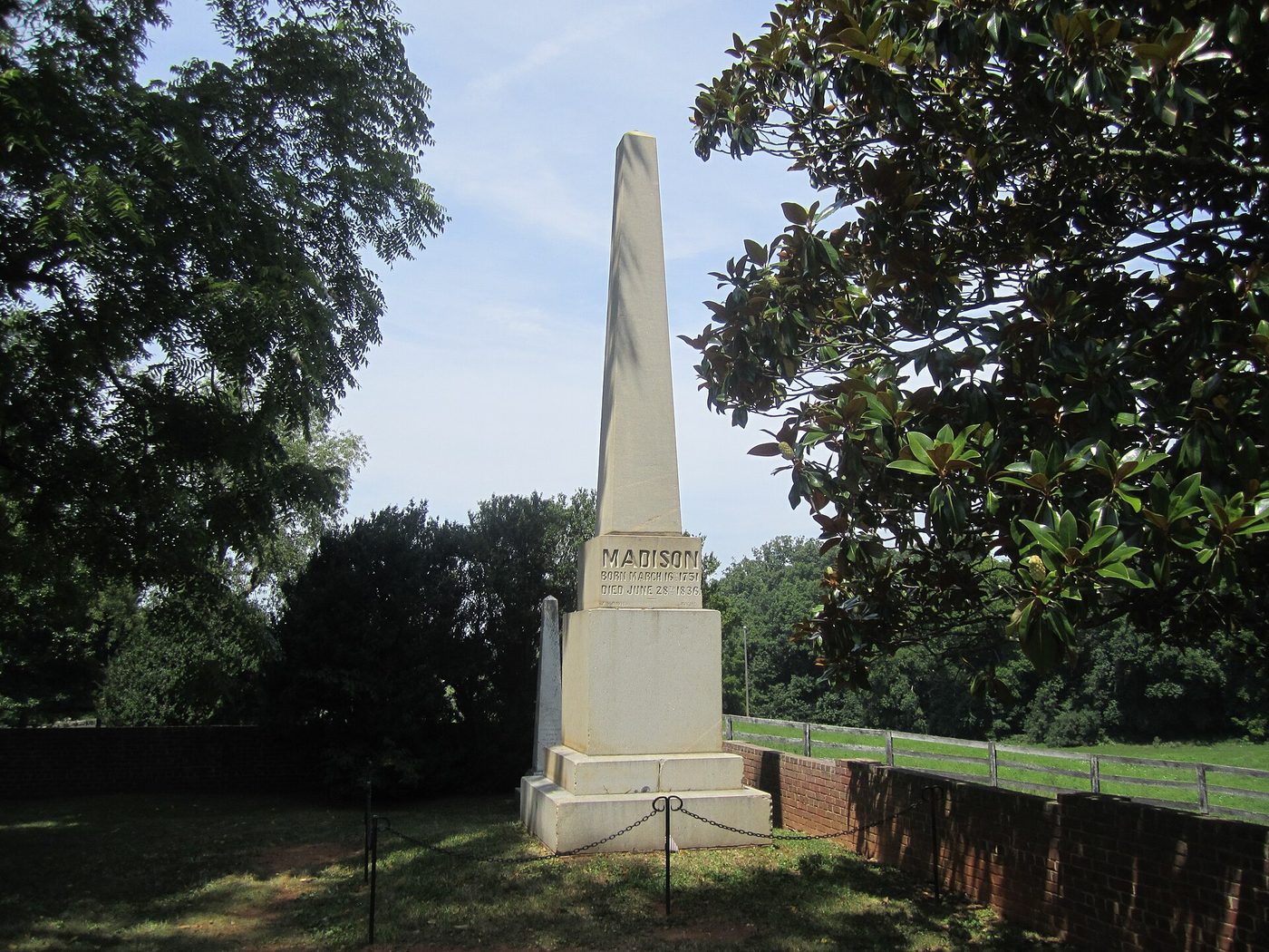 Grave of James Madison