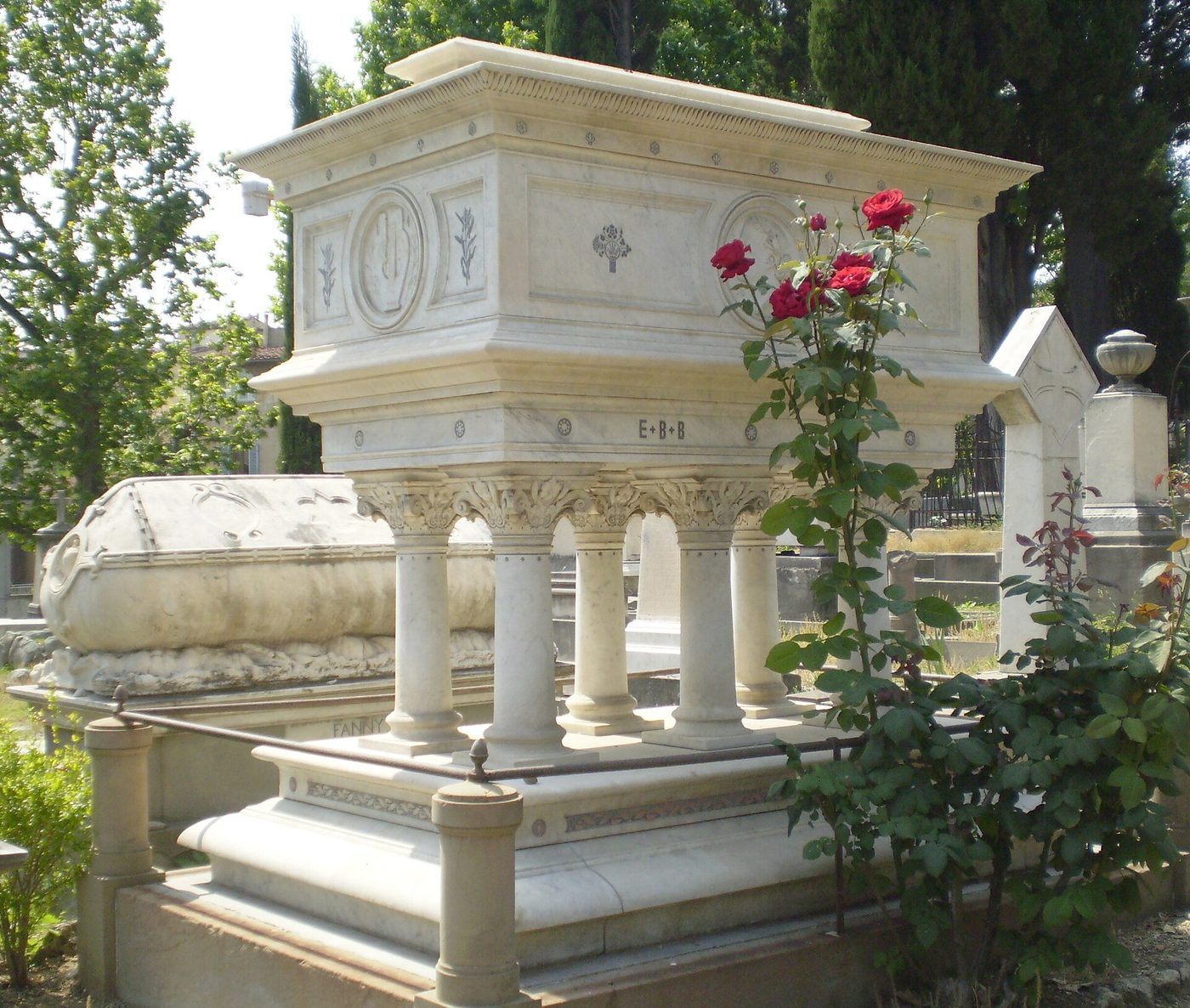 Tumba de Elizabeth Barrett Browning