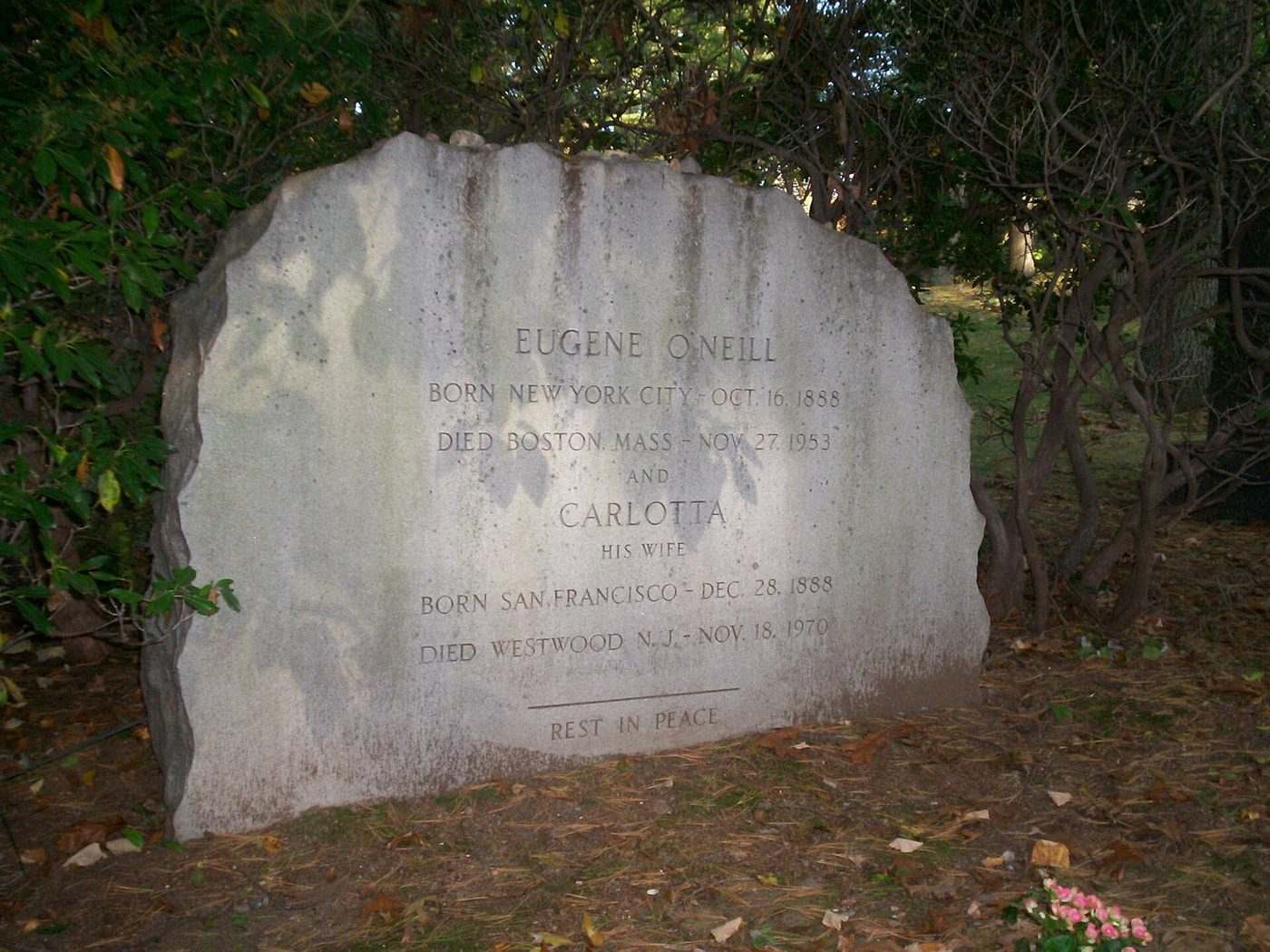 Могила: Eugene O'Neill