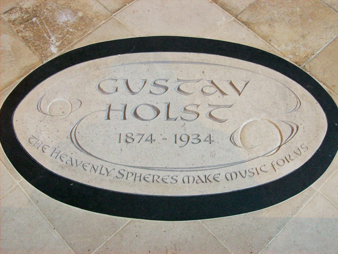 Могила: Gustav Holst