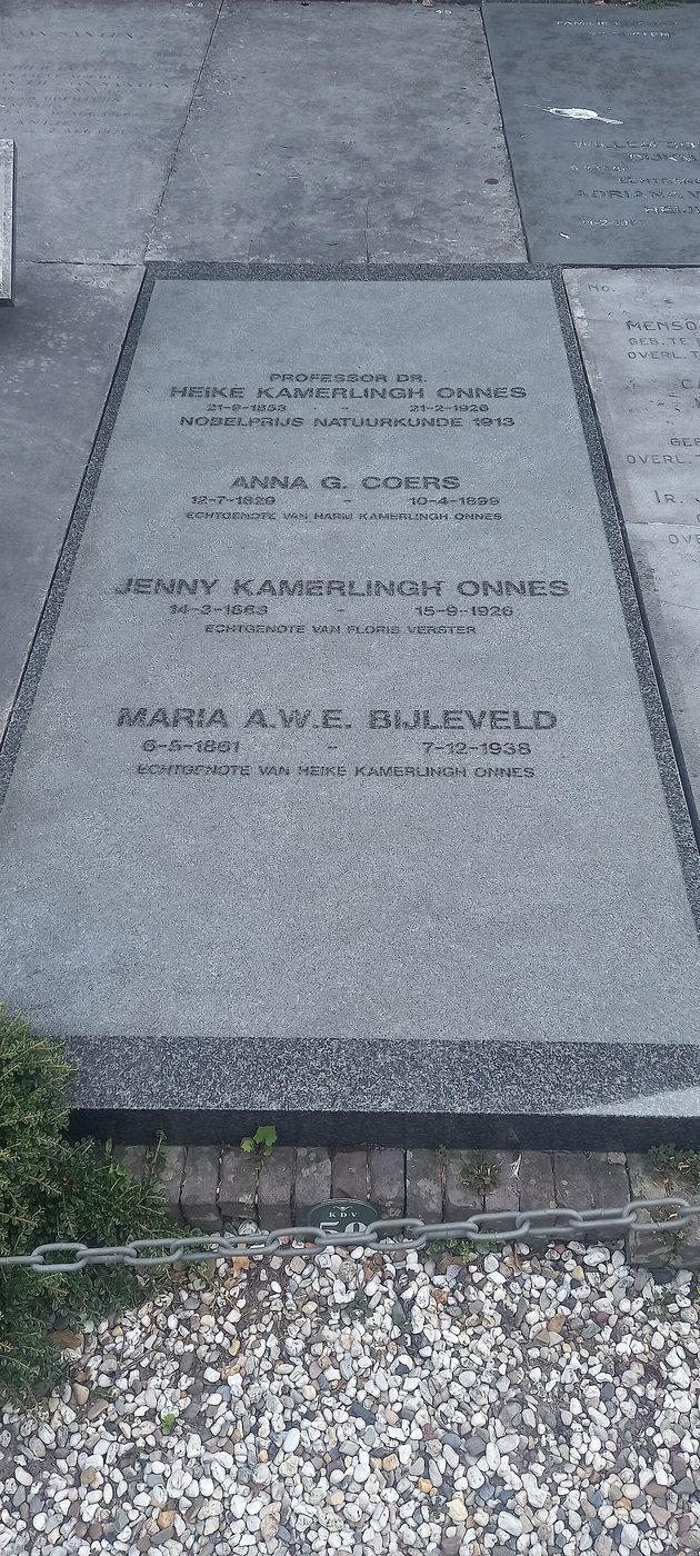 Tumba de Heike Kamerlingh Onnes