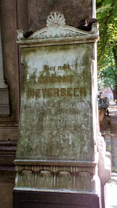 Tumba de Giacomo Meyerbeer