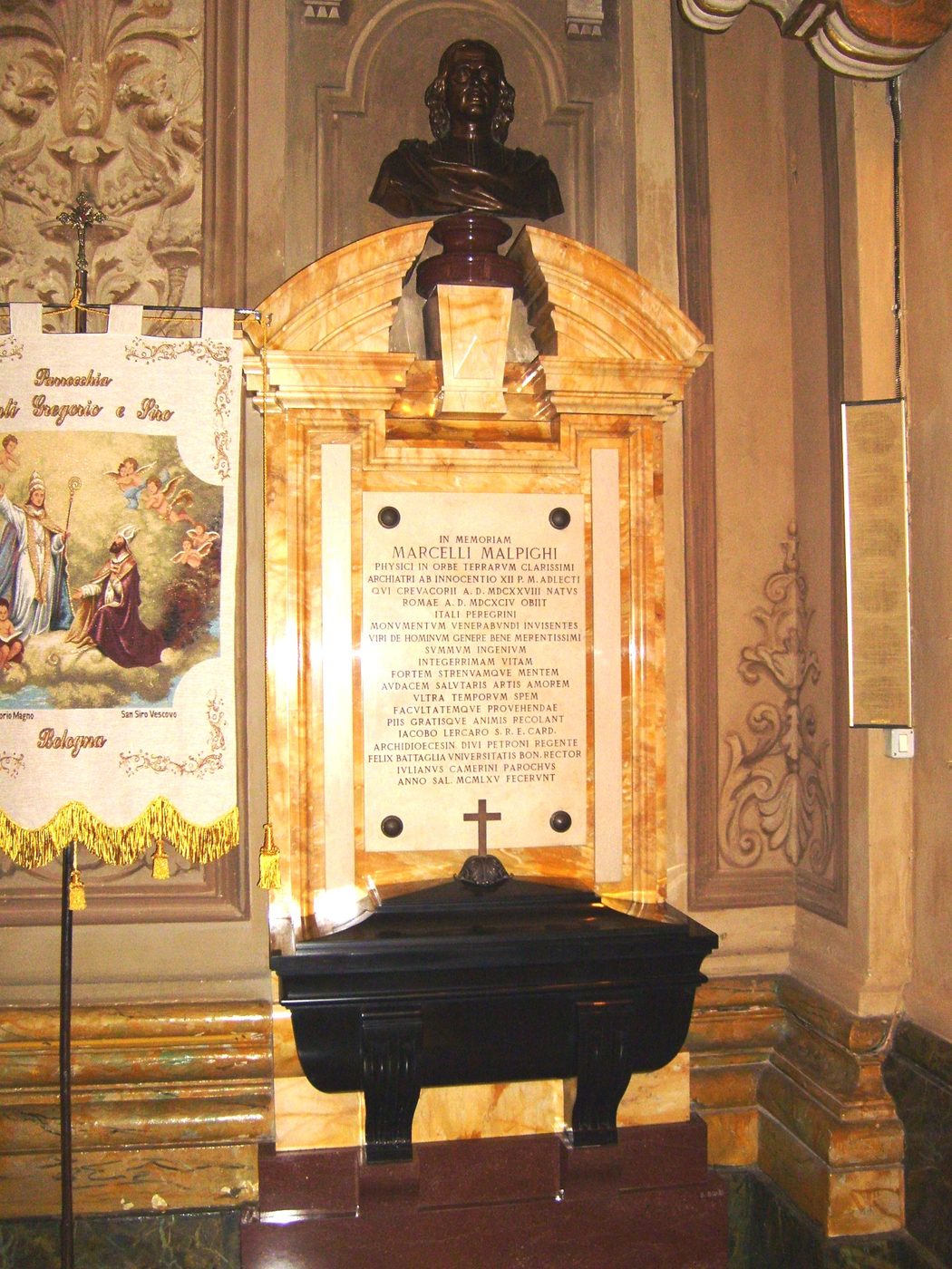 Могила: Marcello Malpighi