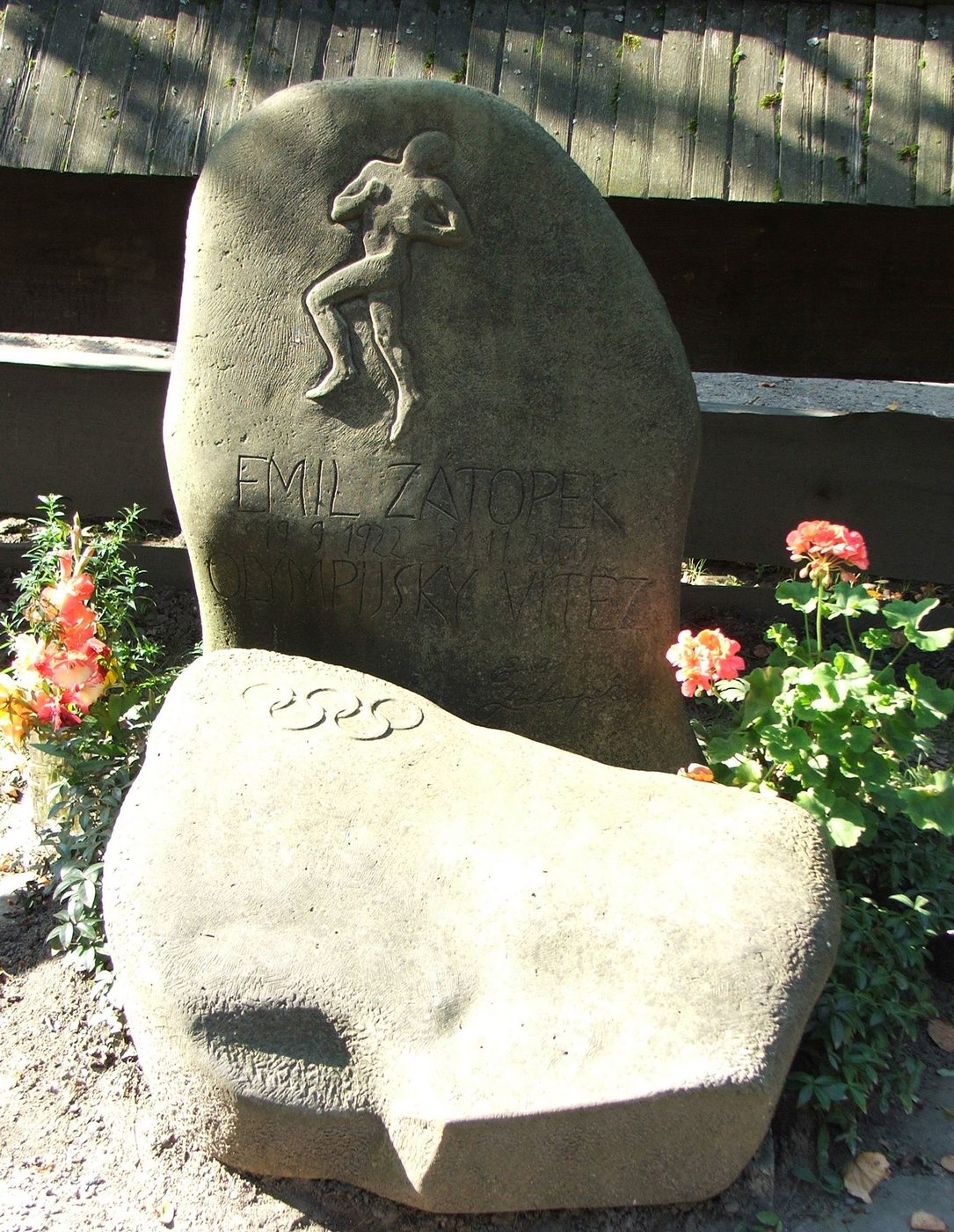 Grave of Emil Zátopek
