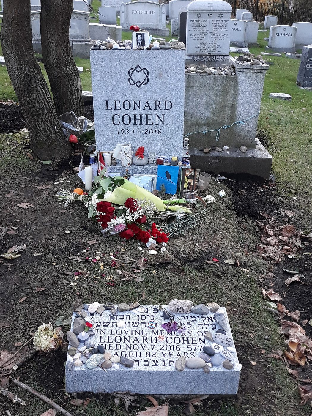 Tumba de Leonard Cohen
