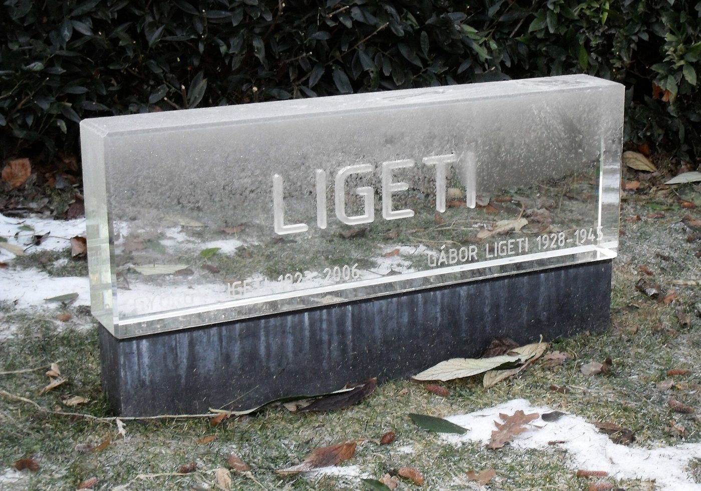 Grave of György Ligeti