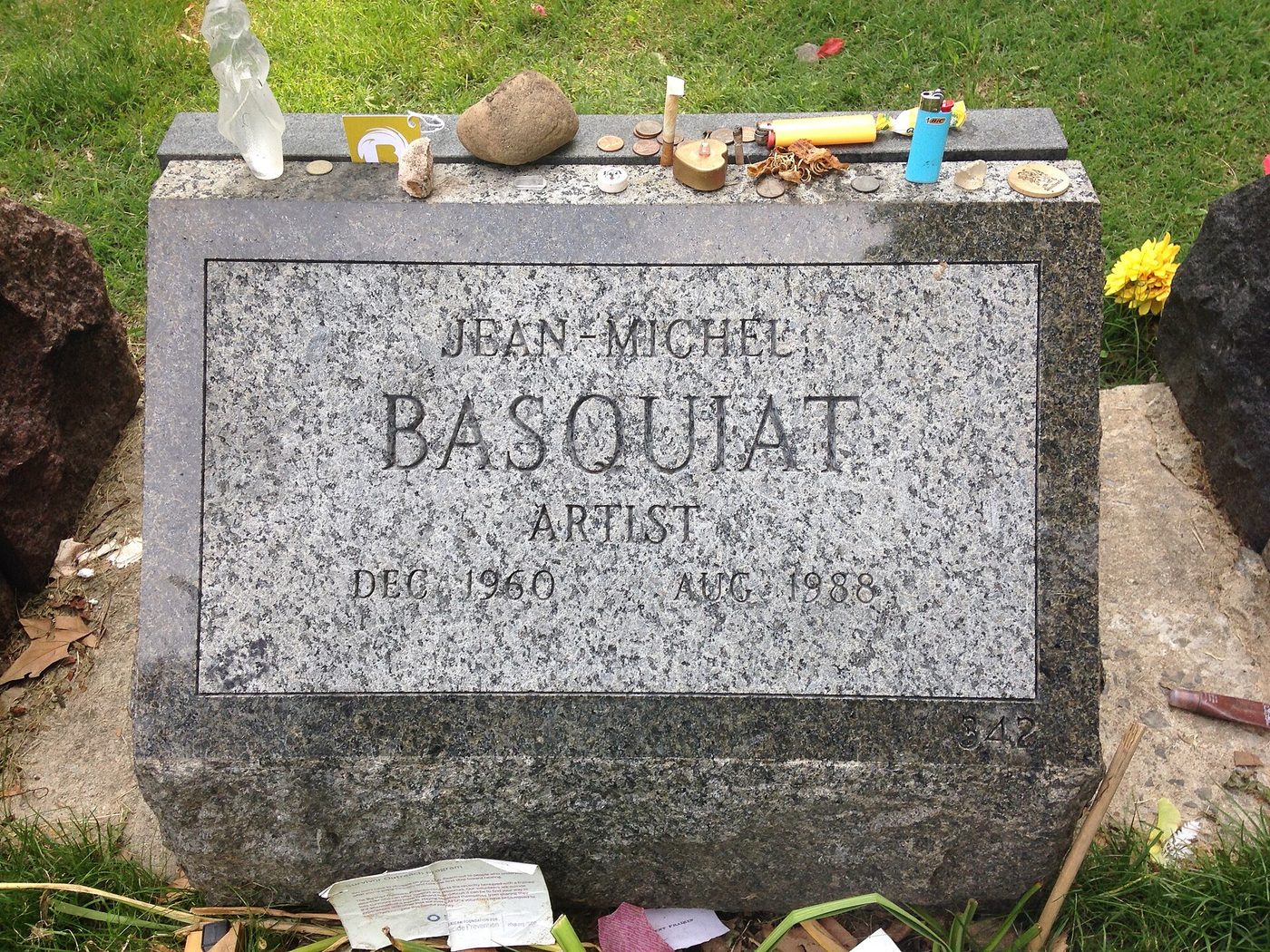 Tumba de Jean-Michel Basquiat