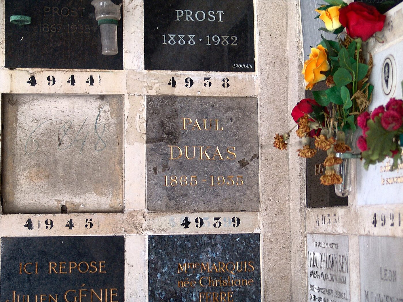 Grave of Paul Dukas
