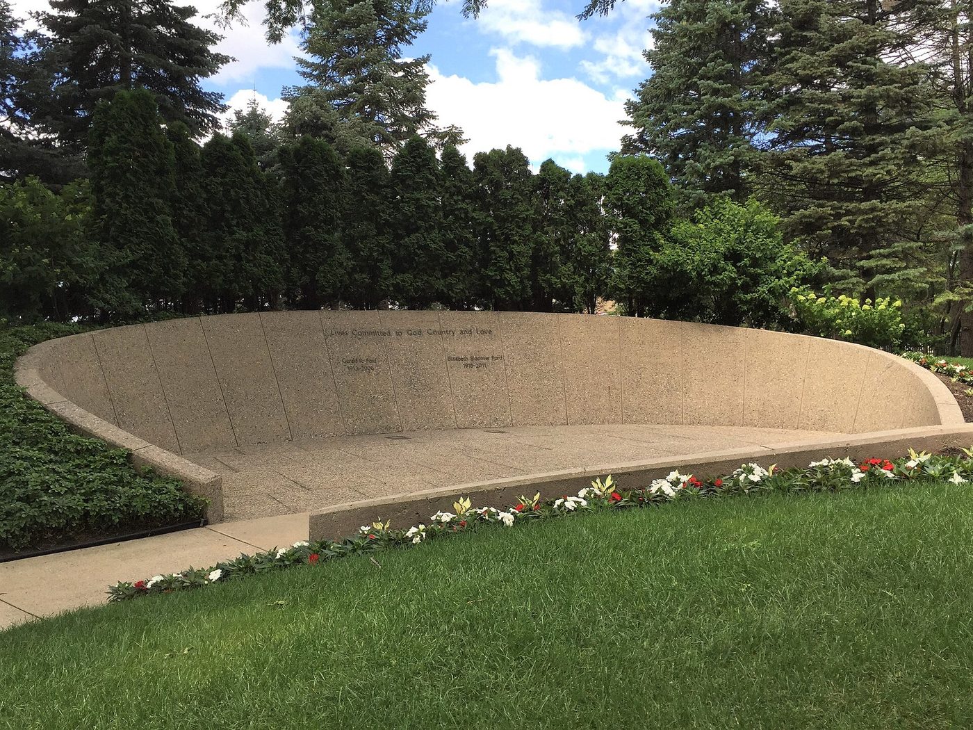 Grave of Gerald Ford